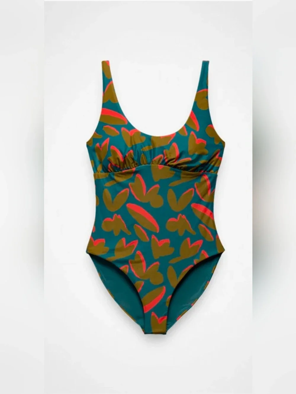 NWT prAna Mallorca one piece swimsuit Catalina Indo Disco